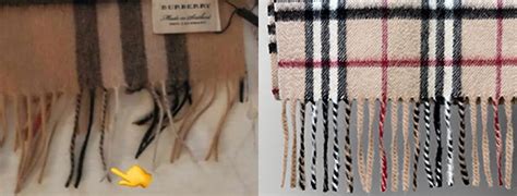 comment reconnaitre une fausse echarpe burberry